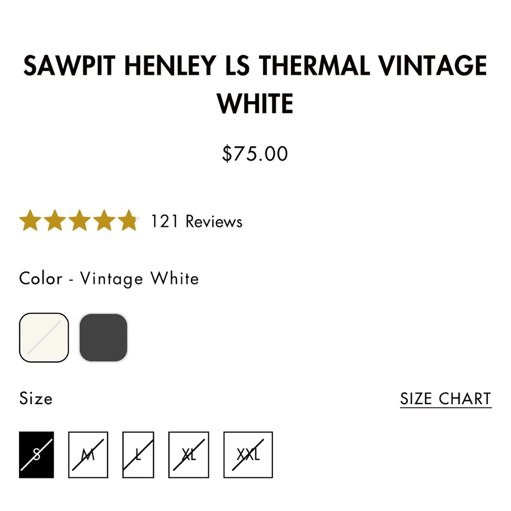 White Henley knit shirt
